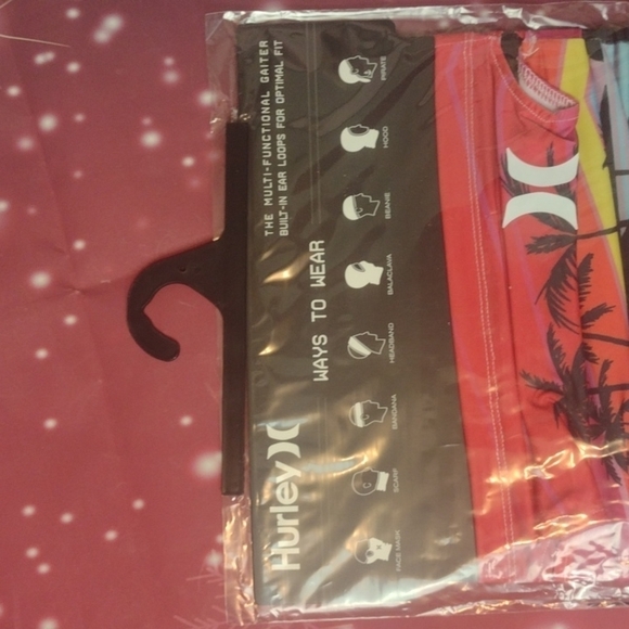 HURLEY Tropical functional gaiter with ear loops - Picture 2 of 3